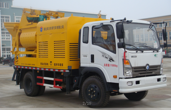 王牌車(chē)載式混凝土泵車(chē) 